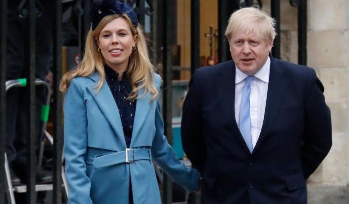 Boris Johnson e Carrie Symonds