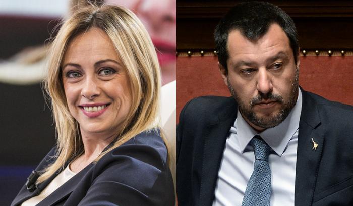 Meloni e Salvini