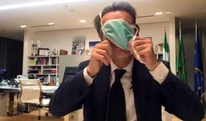 Propaganda della Lega: l'hashtag #ForzaLombardia per occultare i disastri di Fontana