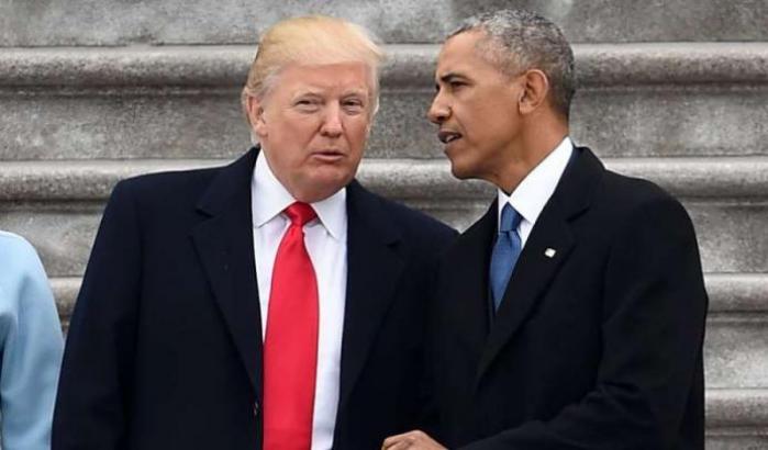 Trump e Obama