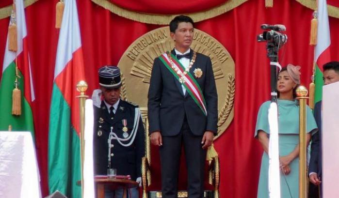 Il presidente del Madagascar, Andry Rajoelina