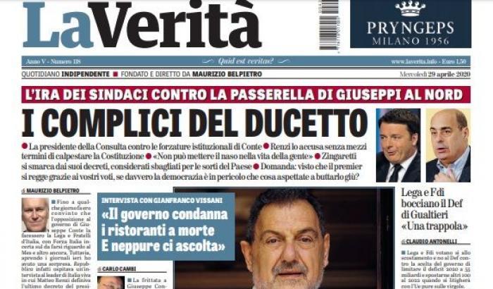 I nemici dei partigiani ora accusano Conte di essere un 'ducetto'