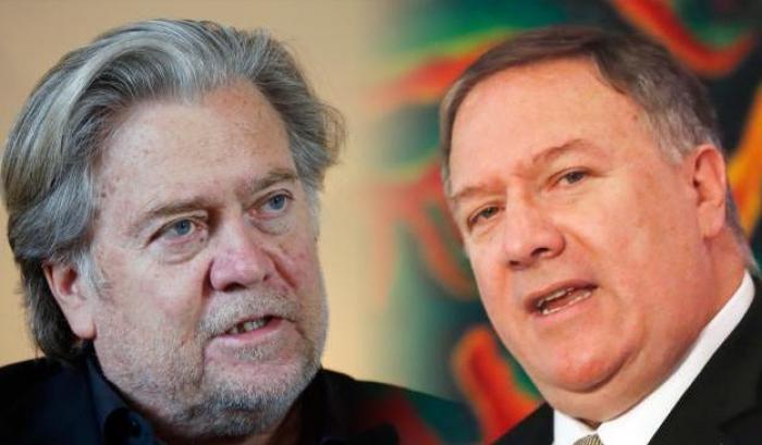 I media cinesi attaccano Pompeo e Bannon: "Una coppia di clown bugiardi"
