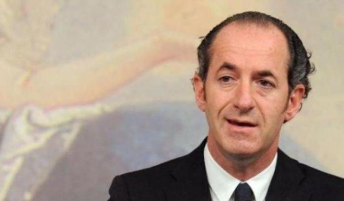 Il presidente del Veneto Luca Zaia