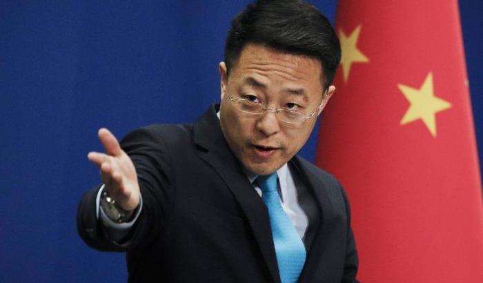 Il portavoce del ministero degli Esteri di Pechino, Zhao Lijian