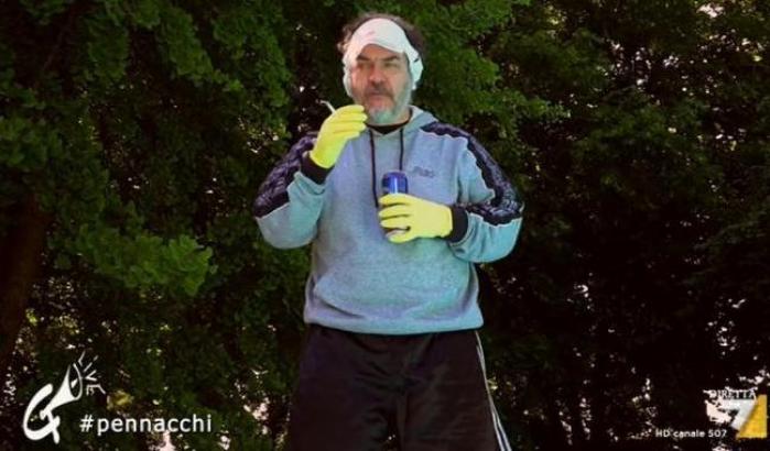 Pennacchi, il Pojana ubriaco: "Il prosecco è artificiale, dopo la sesta bottiglia perde forza"
