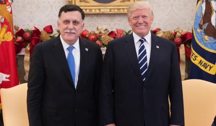 Serraj e Trump