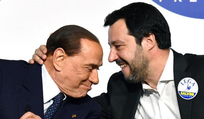 Berlusconi e Salvini