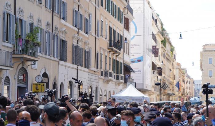 Manifestazione a Roma