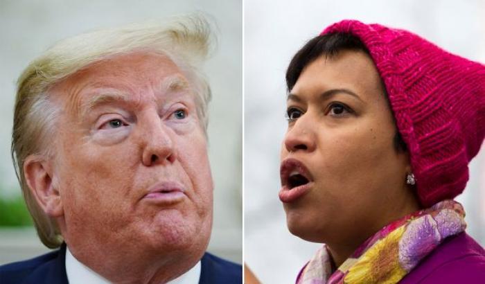 Trump e Muriel Bowser,