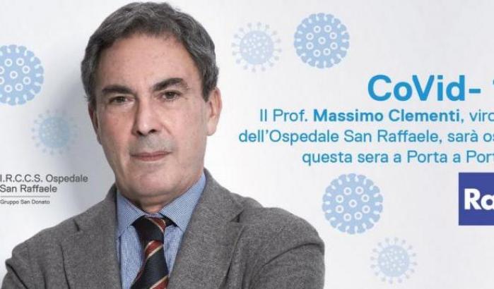 Massimo Clementi, ordinario di Microbiologia e Virologia all'università Vita-Salute San Raffaele di Milano