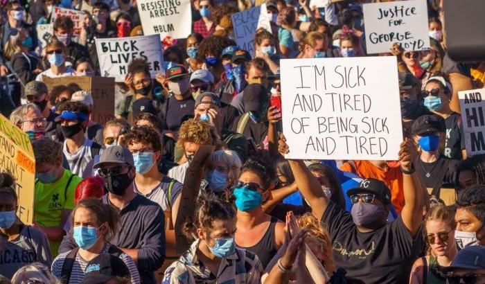 Proteste per la morte di George Floyd nel Delaware