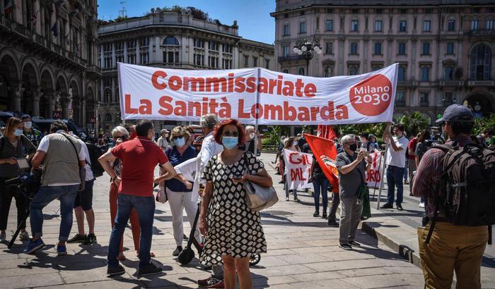 Manifestazione a Milano