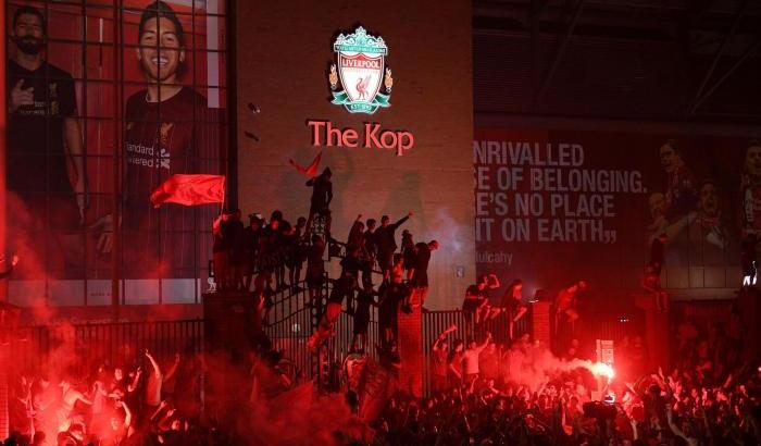 Festeggiamenti a Liverpool