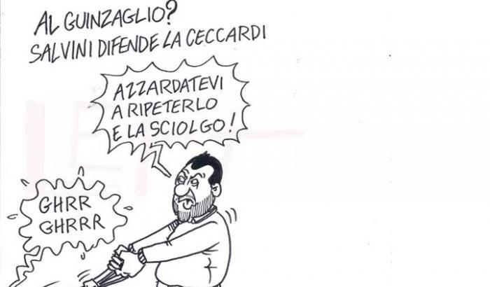 La vignetta di Vauro