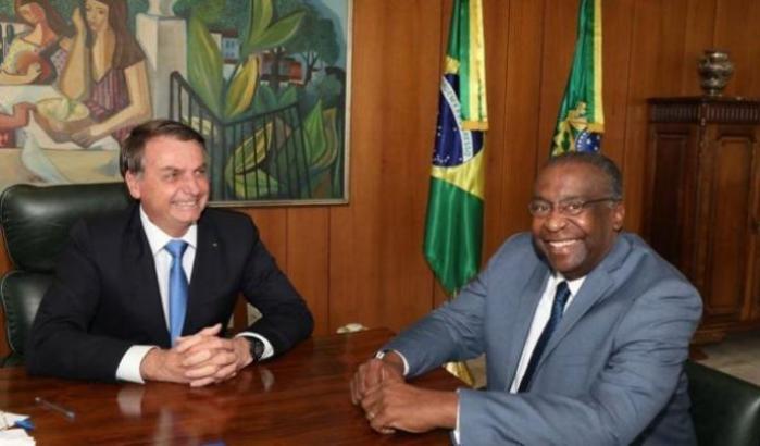 Carlos Decotelli e Jair Bolsonaro