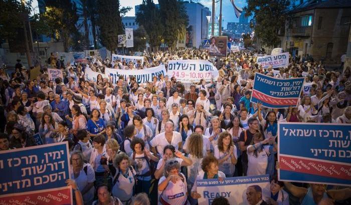 Manifestazione in Israele di donne per la pace
