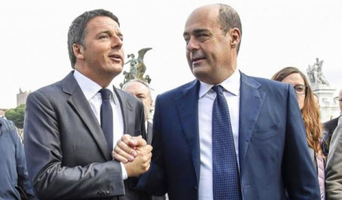 Renzi e Zingaretti