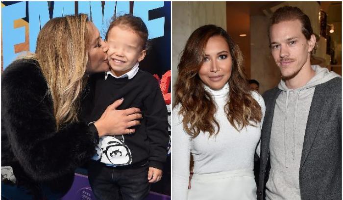 Naya Rivera col figlio e l'ex marito