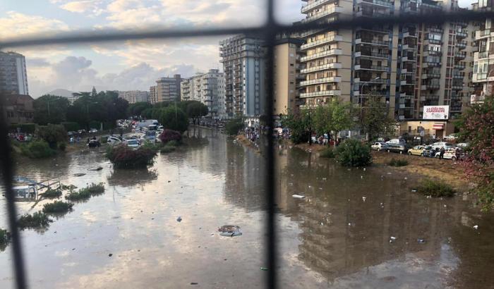 Nubifragio a Palermo