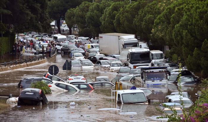 Nubifragio a Palermo