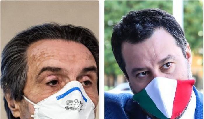 Salvini in soccorso dell'amichetto Fontana: "Basta indagini a orologeria"