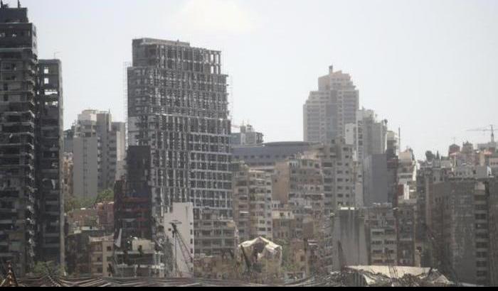 Distruzione a Beirut
