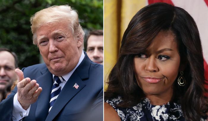 Trump e Michelle Obama