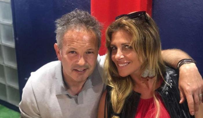 Sinisa Mihajlovic e Arianna Rapaccioni