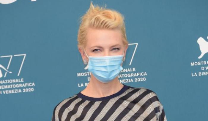 Da Venezia, Cate Blanchett loda l'Italia: "Il mondo avrebbe dovuto imparare dalla vostra gestione della pandemia"
