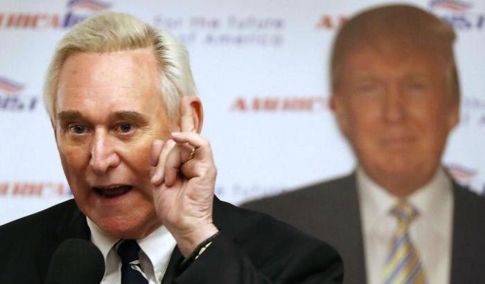 Roger Stone, ex consigliere politico e amico personale di Donald Trump