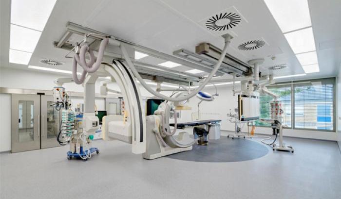 L'ospedale di Dusseldorf