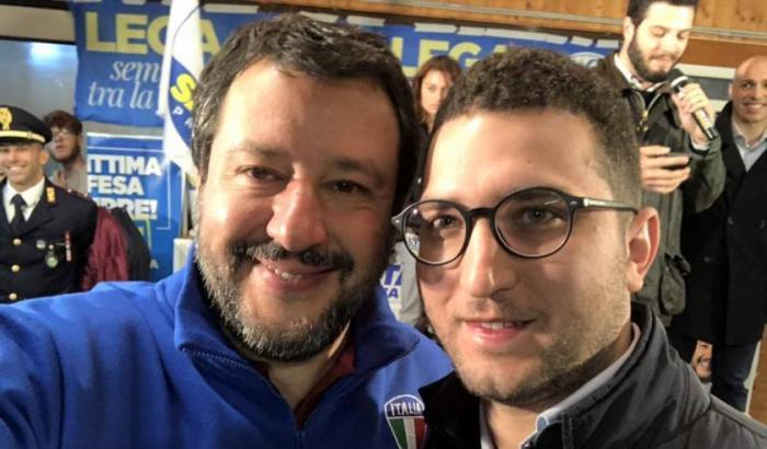 Emanuele Cocollini e Matteo Salvini
