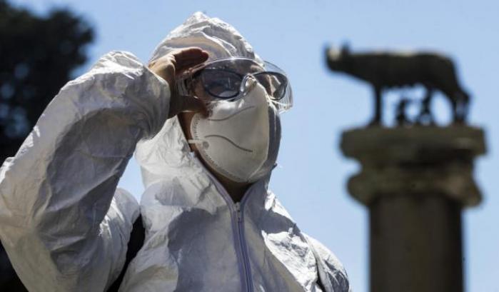 Boom di contagi nel Lazio: probabile l'obbligo di mascherina all'aperto