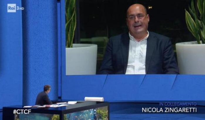 Zingaretti sul Covid: "Tornare a vivere significa rispettare le regole"