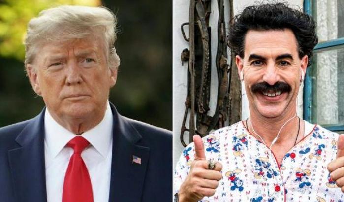 Trump e Sacha Baron Cohen