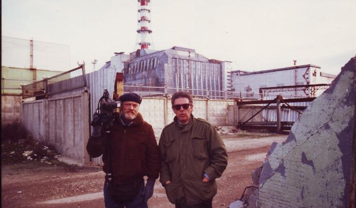 Pino Scaccia davanti Černobyl’