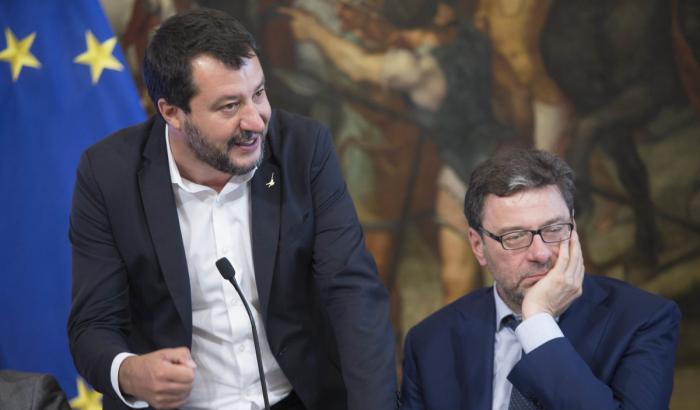 Giorgetti e Salvini