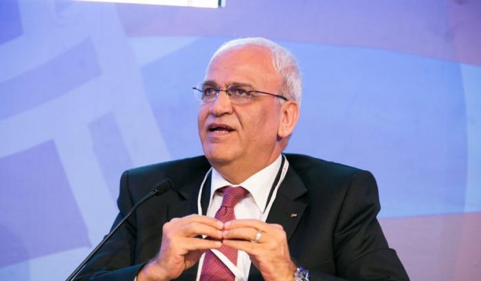 Saeb Erekat, segretario generale dell'Olp