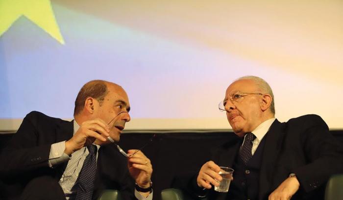 Zingaretti difende De Luca: “Ha avuto il merito di aver dato per primo l’allarme sulla situazione”