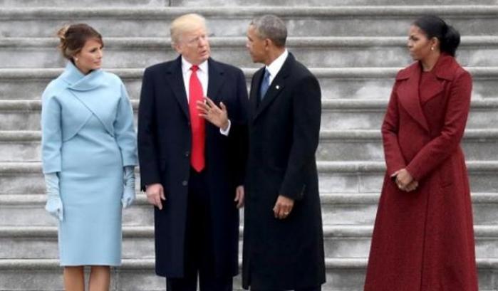 Trump e Obama al passaggio delle consegne