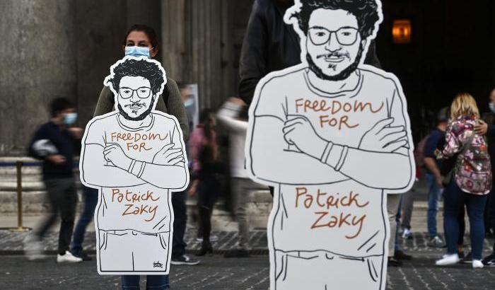 Manifestazioni per la liberazione di Patrick Zaky