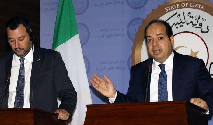 Salvini in Libia