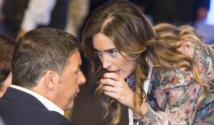 Renzi e Maria Elena Boschi