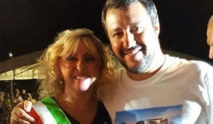Michela Rosetta e Salvini