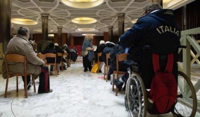 La Chiesa è questa: in Vaticano vaccinati anche i senza fissa dimora
