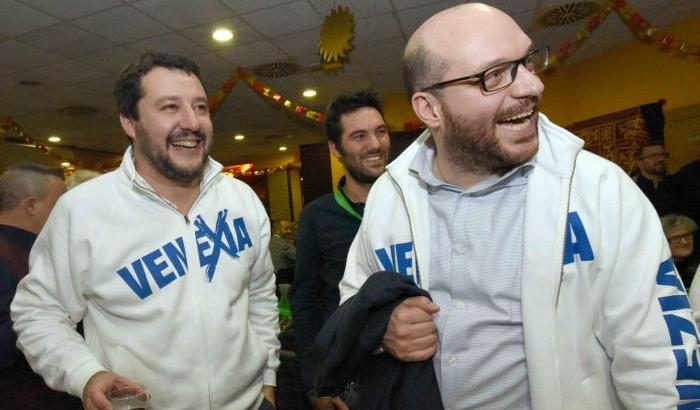 Salvini e Lorenzo Fontana