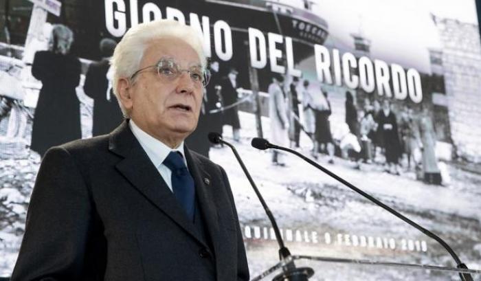 Mattarella ha ricordato le vittime delle foibe: "Quell'orrore colpisce le nostre coscienze"