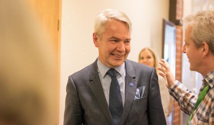 Il ministro degli Esteri finmaldese Pekka Haavisto