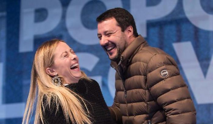 Meloni e Salvini